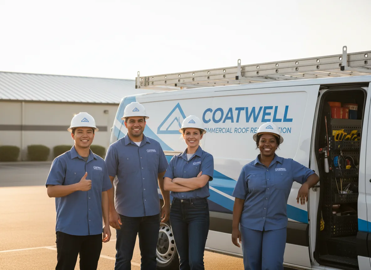 Commercial roof coating company in Seguin, TX